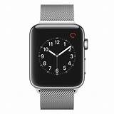 Silver Stainless Steel Apple Watch Pictures