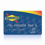 Sunoco Gas Credit Card Photos