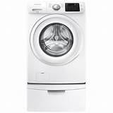 Samsung Silver Care Front Load Washer Photos