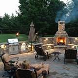 Images of Outdoor Fireplace