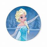 Pictures of Elsa Frozen Stickers