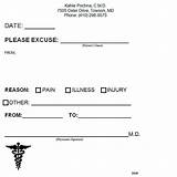 Print Off Doctors Note Images