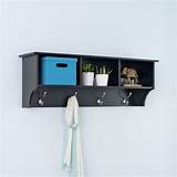 Images of Wall Mounted Black Coat Rack