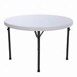 Photos of Commercial Round Tables Folding