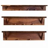 Amish Wood Shelves