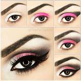 Pink And Black Eye Makeup
