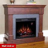 Corner Electric Fireplace Cherry Images