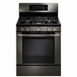 Gas Range Black Stainless Steel Pictures