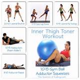 Outer Thigh Workout Exercises Photos