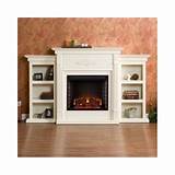 Pictures of Electric Fireplace With Mantel And Shelves