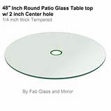 48 Inch Glass Patio Table Top Replacement Pictures