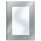 Stainless Steel Framed Mirrors Bathroom Pictures