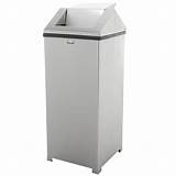 Pictures of Rubbermaid Stainless Steel Waste Can