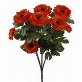 Orange Artificial Flowers Pictures