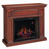 Pictures of Electric Fireplace Cherry Wood