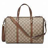 Gucci Leather Boston Handbag