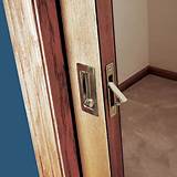 Pictures of Pocket Door Trim Installation