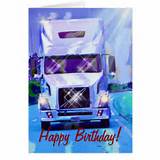 Pictures of Truck Driver Birthday Wishes