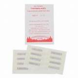 Pictures of Commercial Dishwasher Temperature Test Strips
