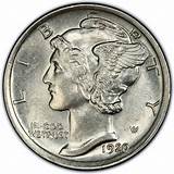 Mercury Dime Silver Value Images