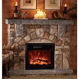 Stone Electric Fireplaces Clearance Pictures
