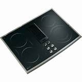 Electric Cooktop Range With Downdraft Photos