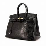 Black Alligator Handbag Pictures