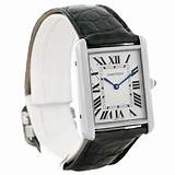 Pictures of Cartier Tank Solo Stainless Steel Watch
