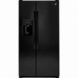 Ge Refrigerator Side By Side Black Images