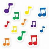 Stickers Musical Notes Photos