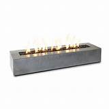 Modern Rectangular Gas Fireplace