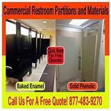 Photos of Commercial Restroom Stall Hardware