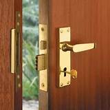 Photos of Installing New Door Locks