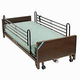 Electric Bed With Side Rails Images