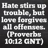 Pictures of Bible Quotes About Hate