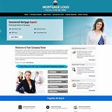 Commercial Mortgage Website Templates Images