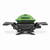 Pictures of Green Weber Gas Grill