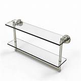 Glass Bar Shelf