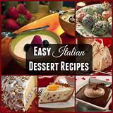 Photos of Quick Italian Desserts Recipes