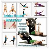 Inner Thigh Workout Exercises Pictures