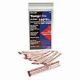 Photos of Commercial Dishwasher Temperature Test Strips
