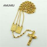 Gold Plated Rosary Beads