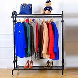 Pictures of Hanging Clothes Display Rack
