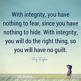 Integrity Leadership Quotes