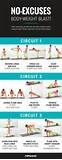 Images of Body Weight Circuit Training Workouts