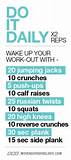 A Daily Exercise Routine To Lose Weight Photos
