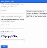 Account Recovery Form
