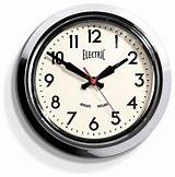 Pictures of Electric Wall Clocks Traditional