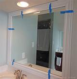 Photos of How To Frame Around A Bathroom Mirror