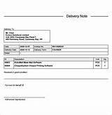 Photos of Delivery Order Template